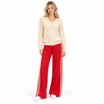 Possum Merino Straight-Leg Trousers 1259#