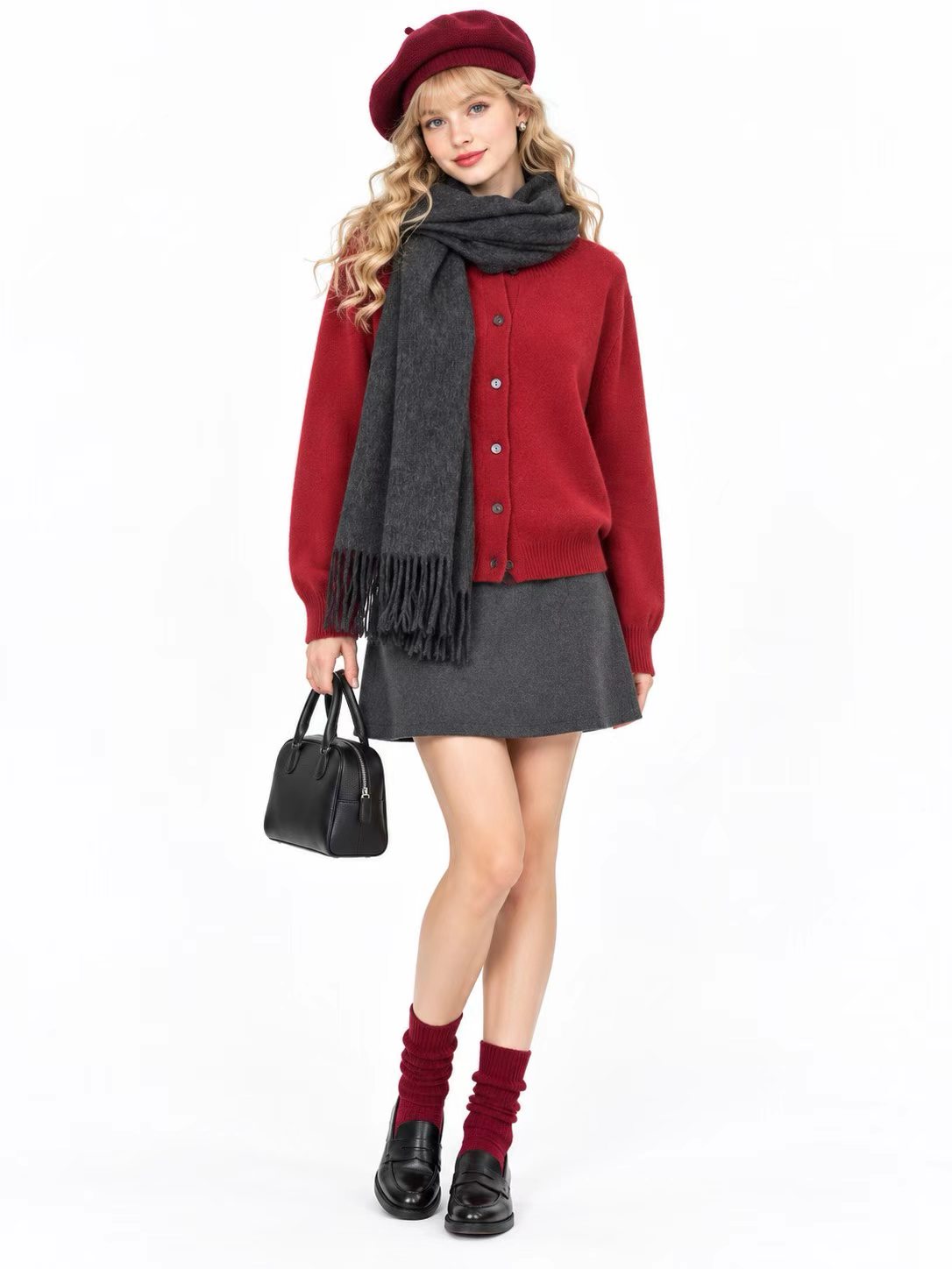 Merii Parisian Links  Beret 1211#