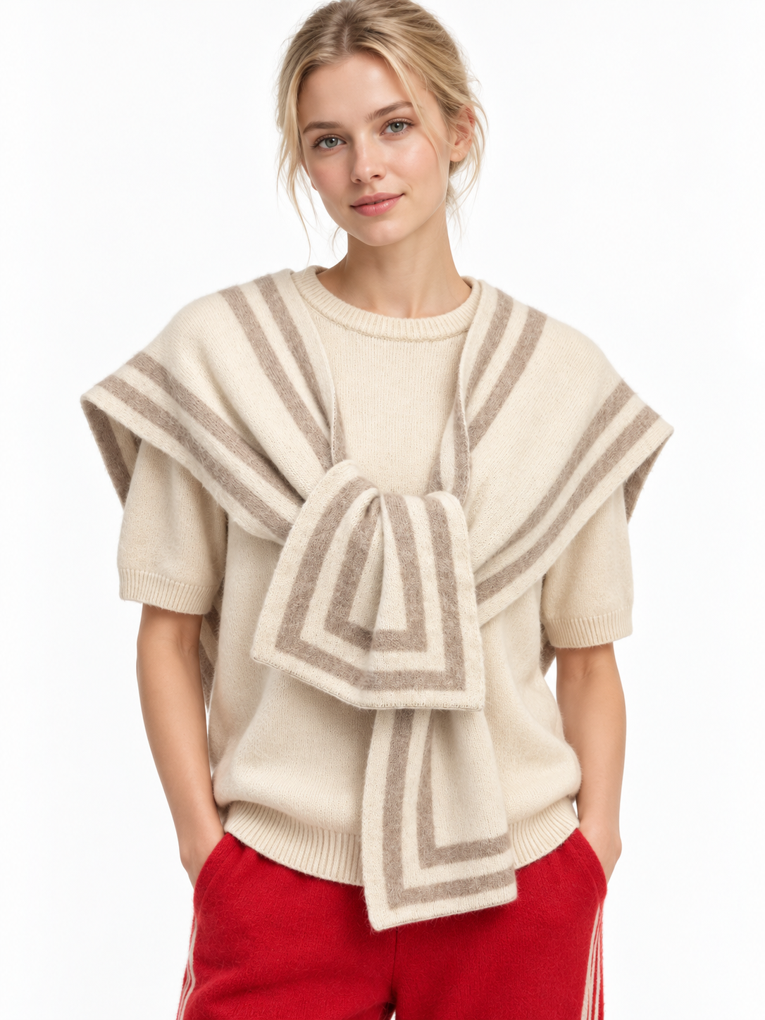 Possum Merino Short Sleeve Top 1090#