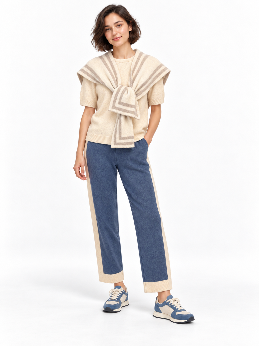 Possum Merino Short Sleeve Top 1090#