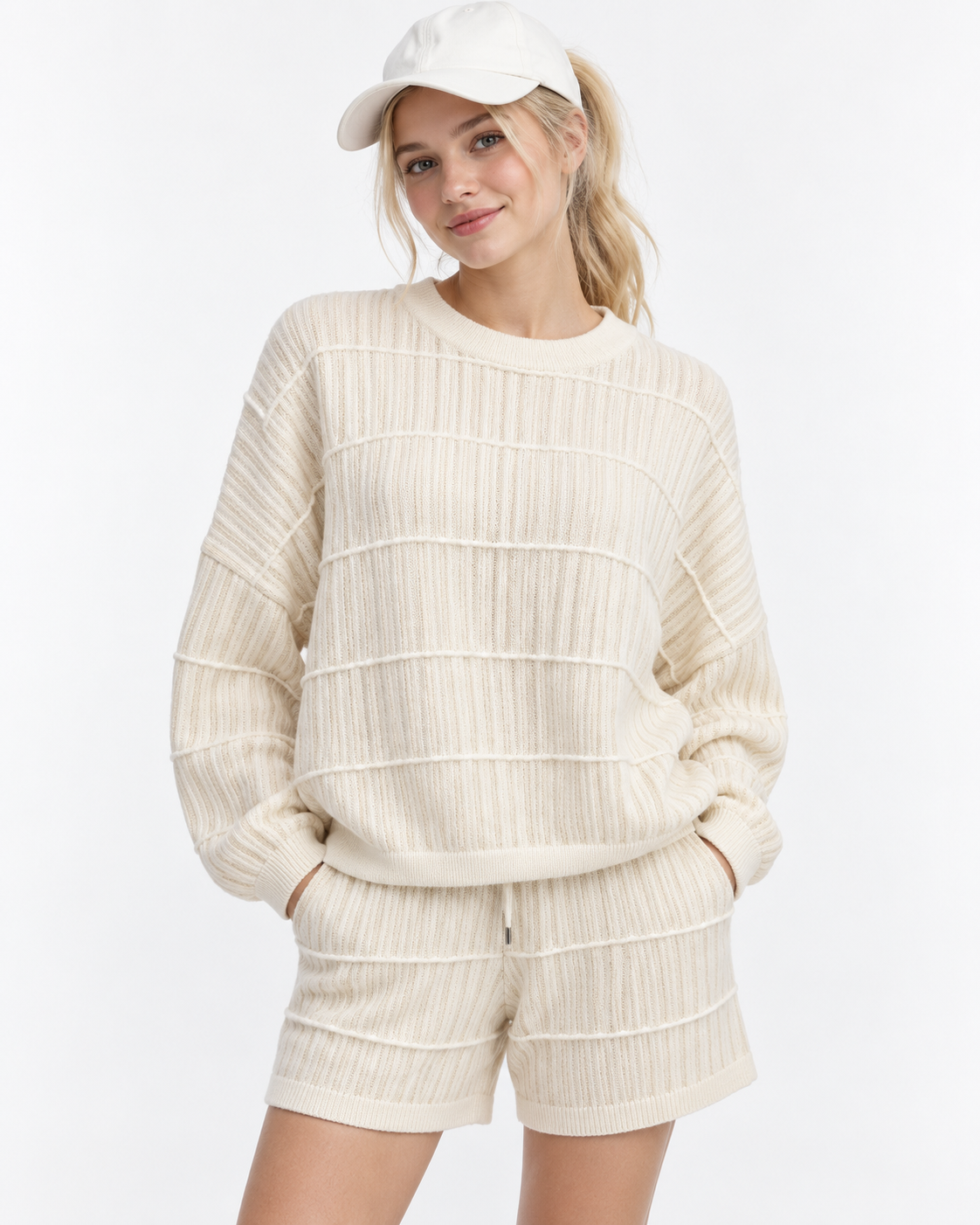 1210934  Cashmere Crew Neck Jersey