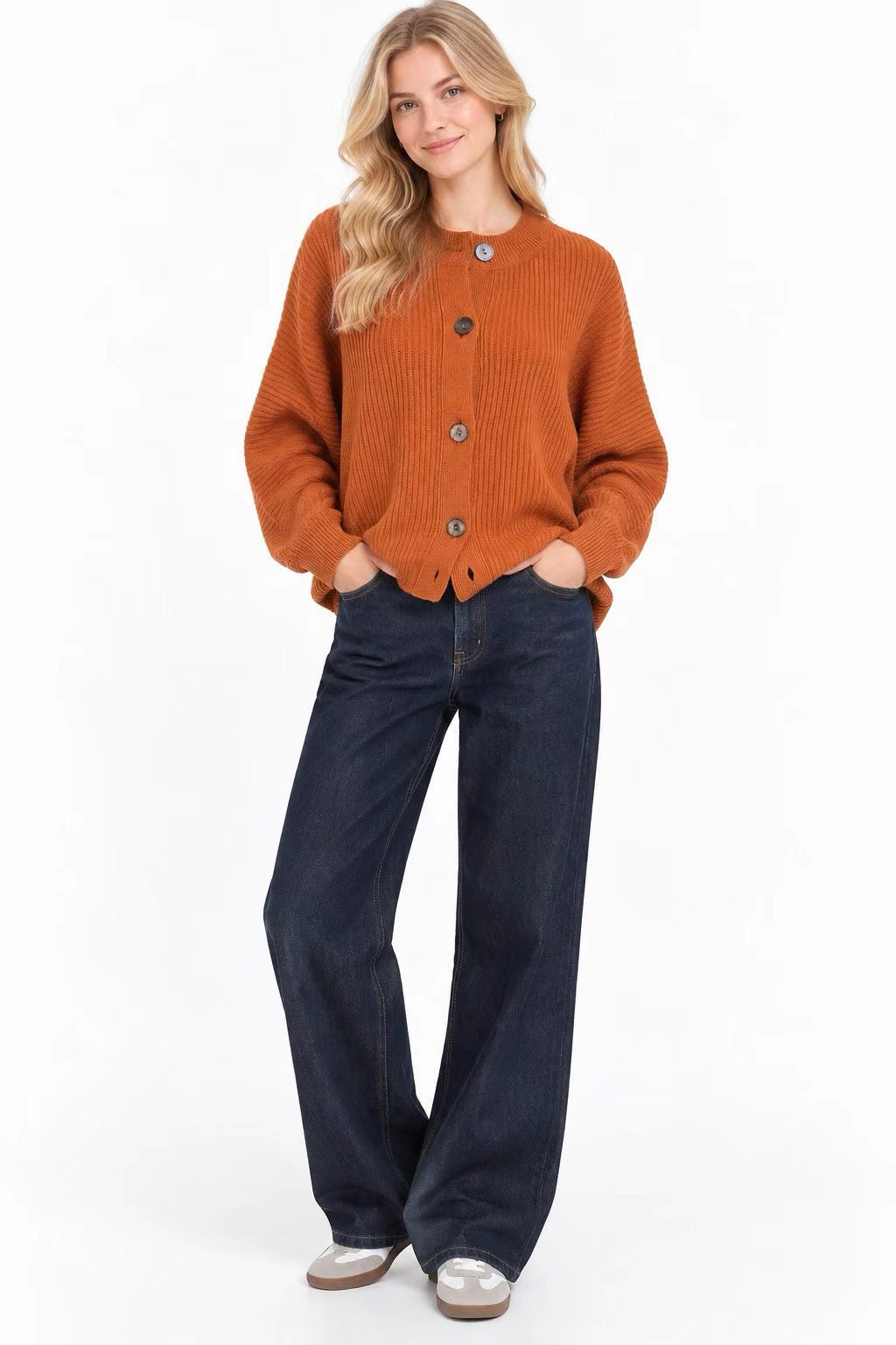 ZHF-005#  Cashmere Cardigan