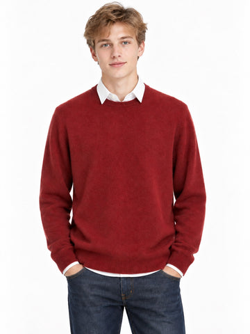 Possum Merino  Crew Neck Sweater 1586#