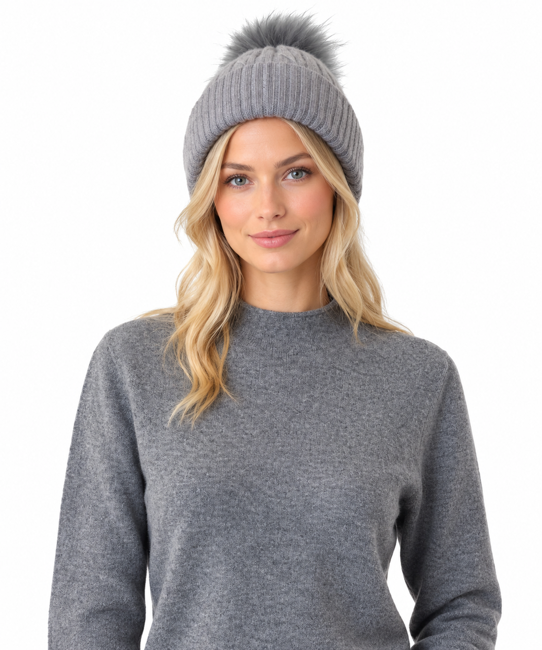 Possum Merino Pompom Beanie 1601#