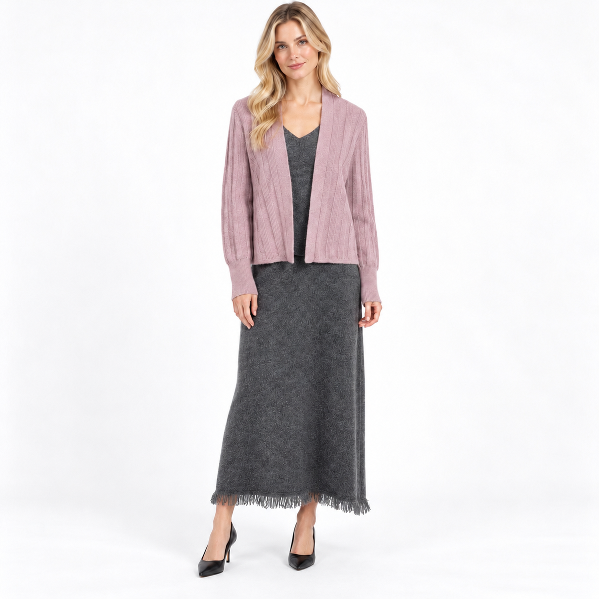 Cashmere Grace  Cardigan 126274#