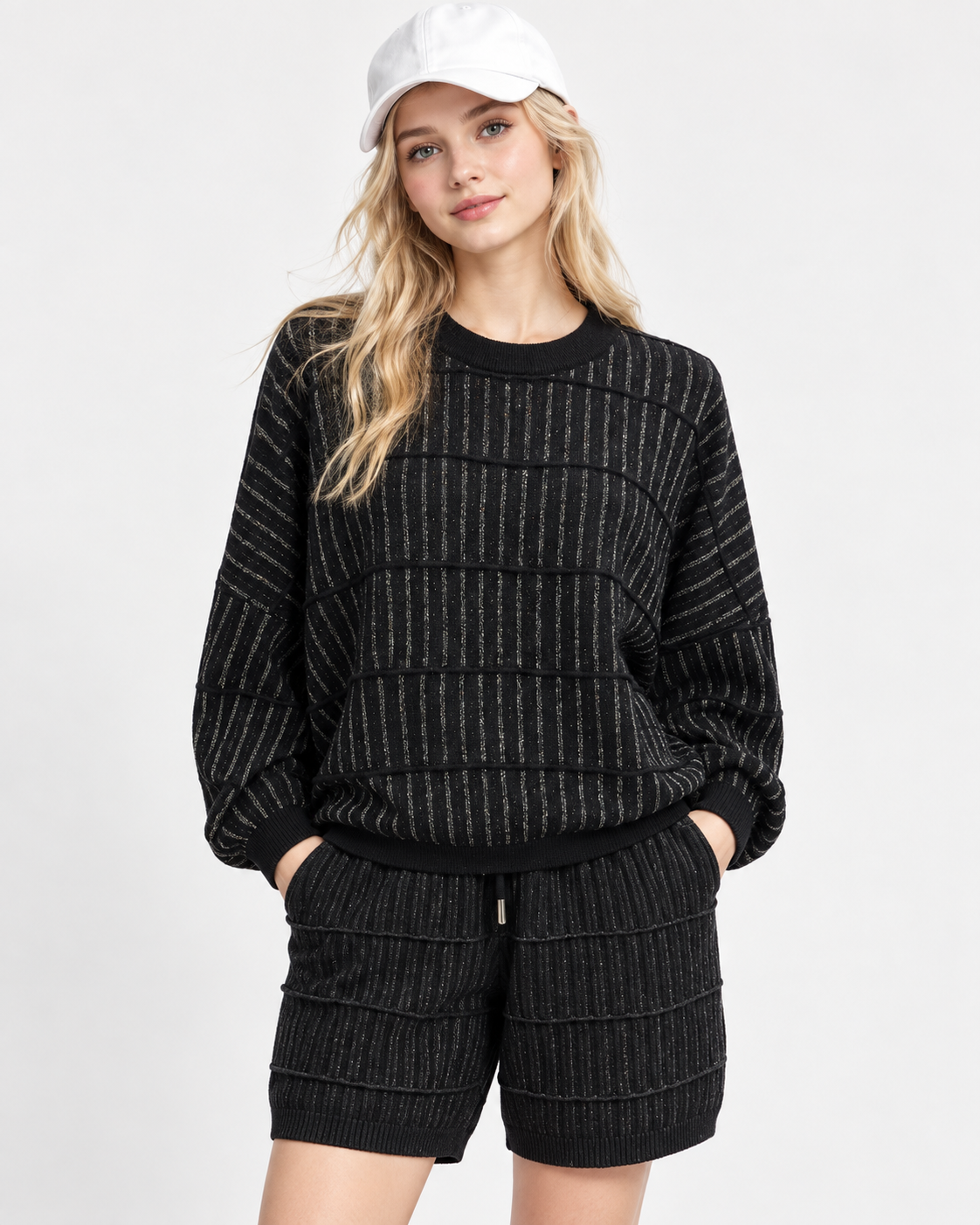 1210934  Cashmere Crew Neck Jersey