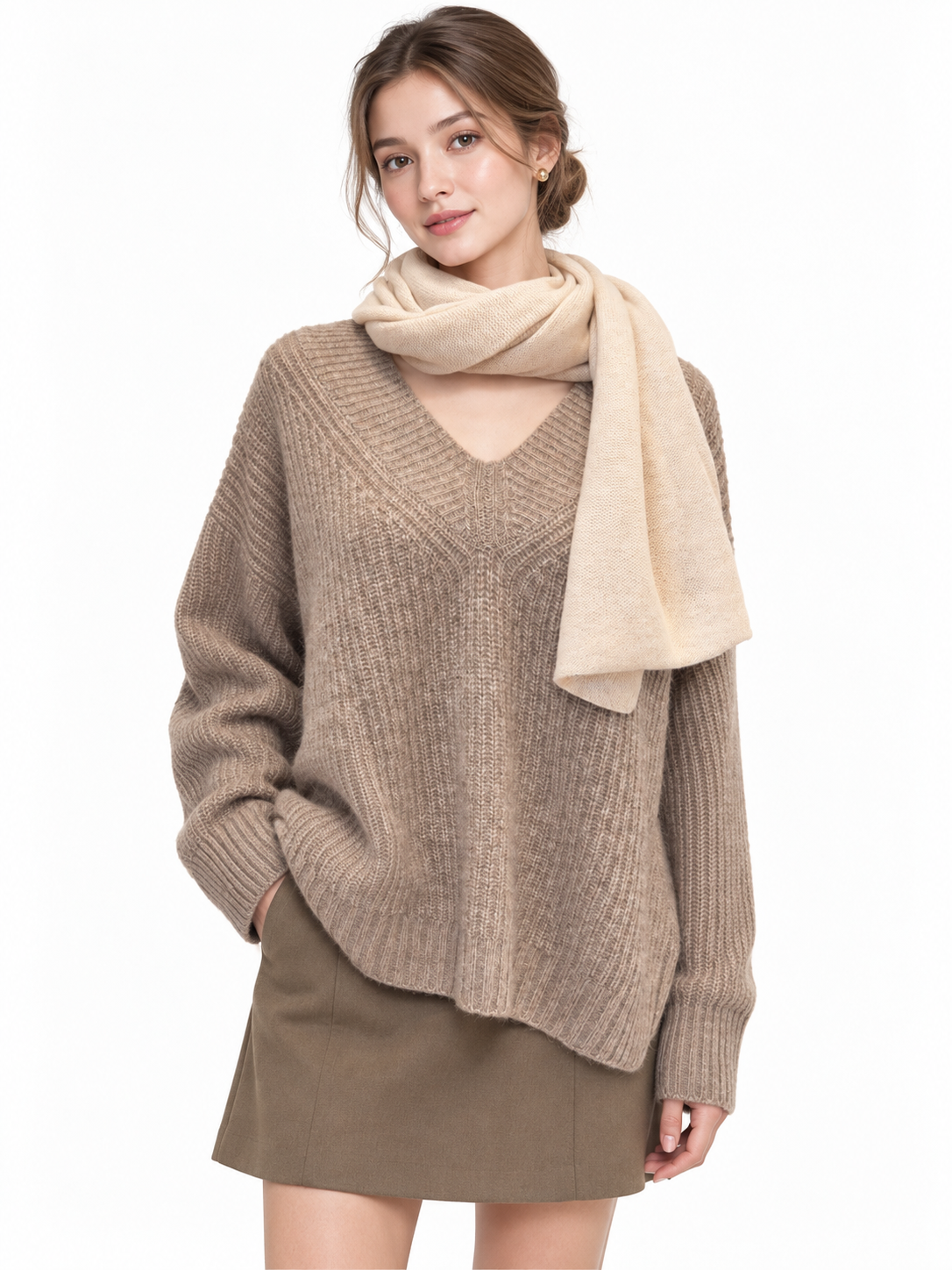 Cashmere Shawl Zhf-596#