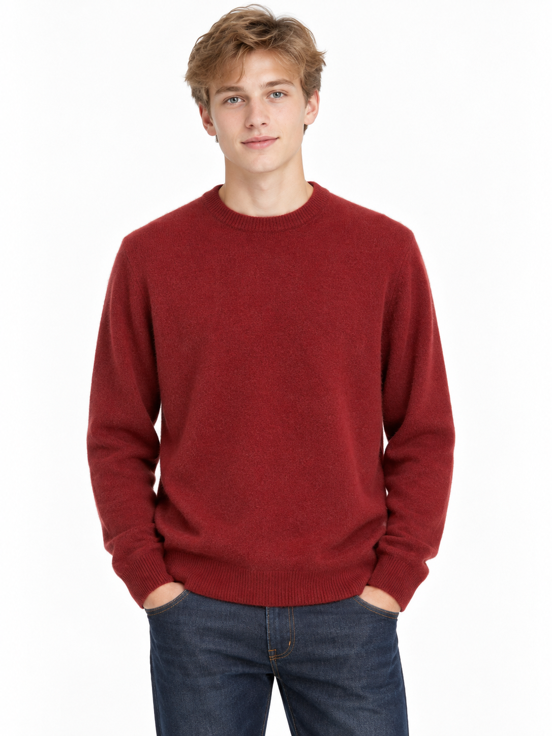 Possum Merino  Crew Neck Sweater 1586#