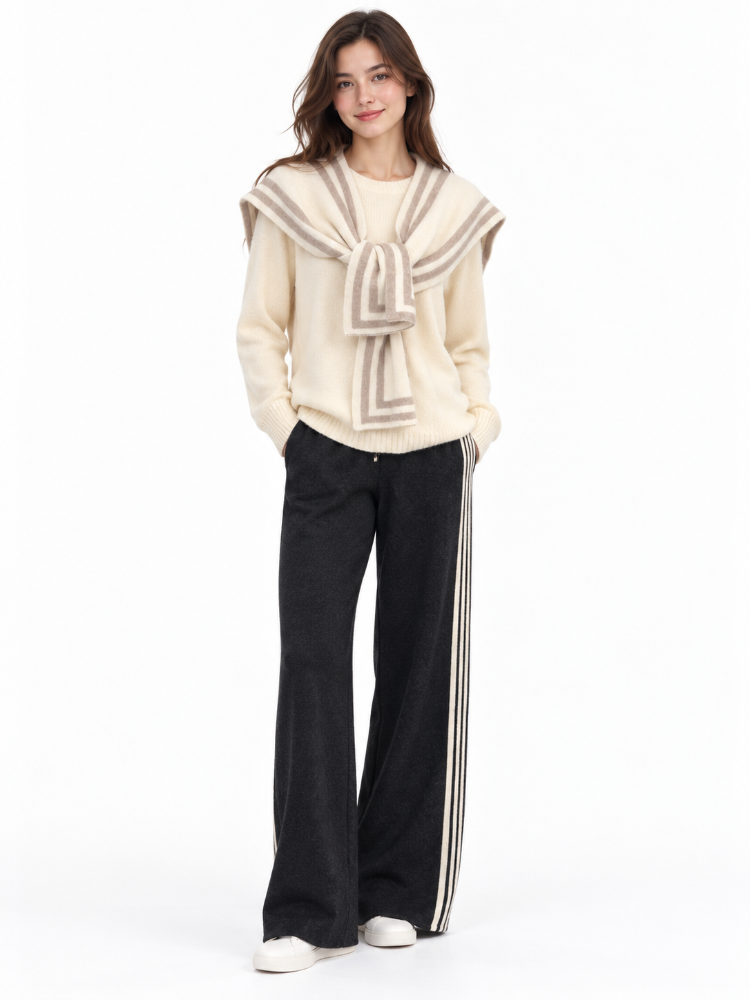 Possum Merino U Scarf 1106#