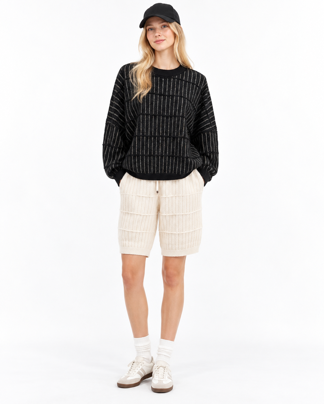 1210934  Cashmere Crew Neck Jersey