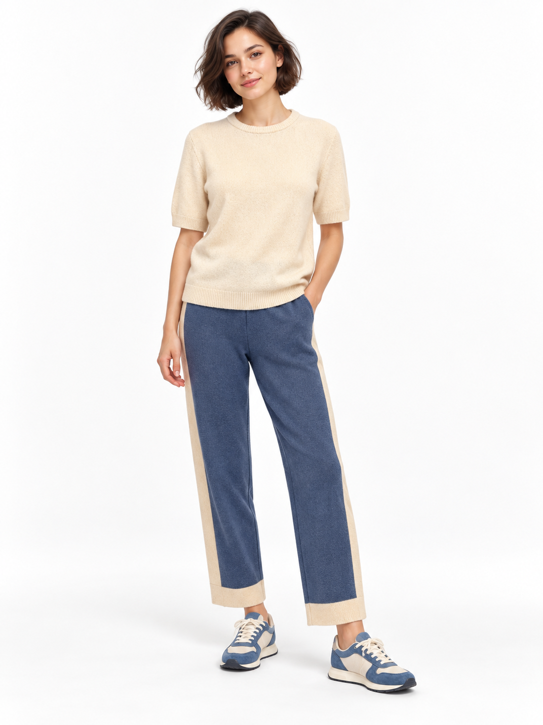 Possum Merino Short Sleeve Top 1090#