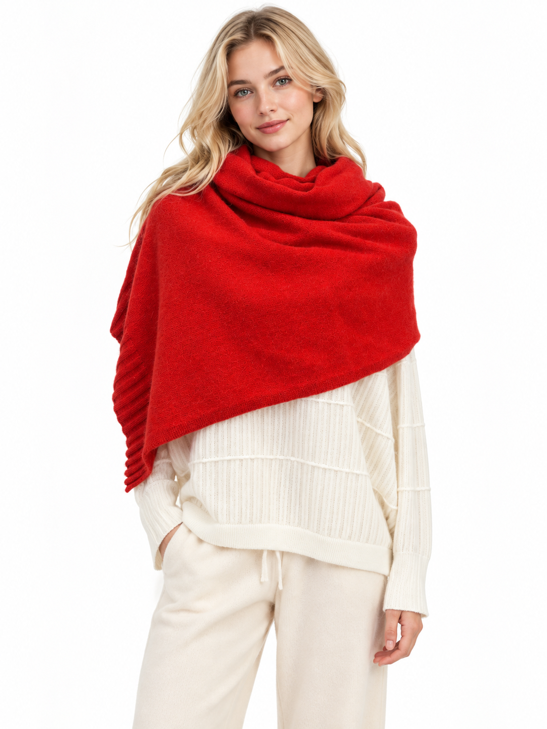 Possum Merino Shawl 9003#